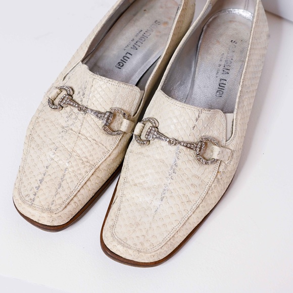 Crocodile leather Italian loafer - Picture 4 of 7